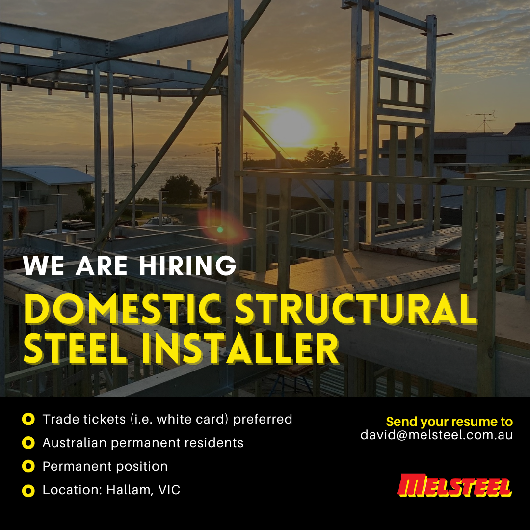 Steel Jobs - Draftsmen - Structural Steel Detailer